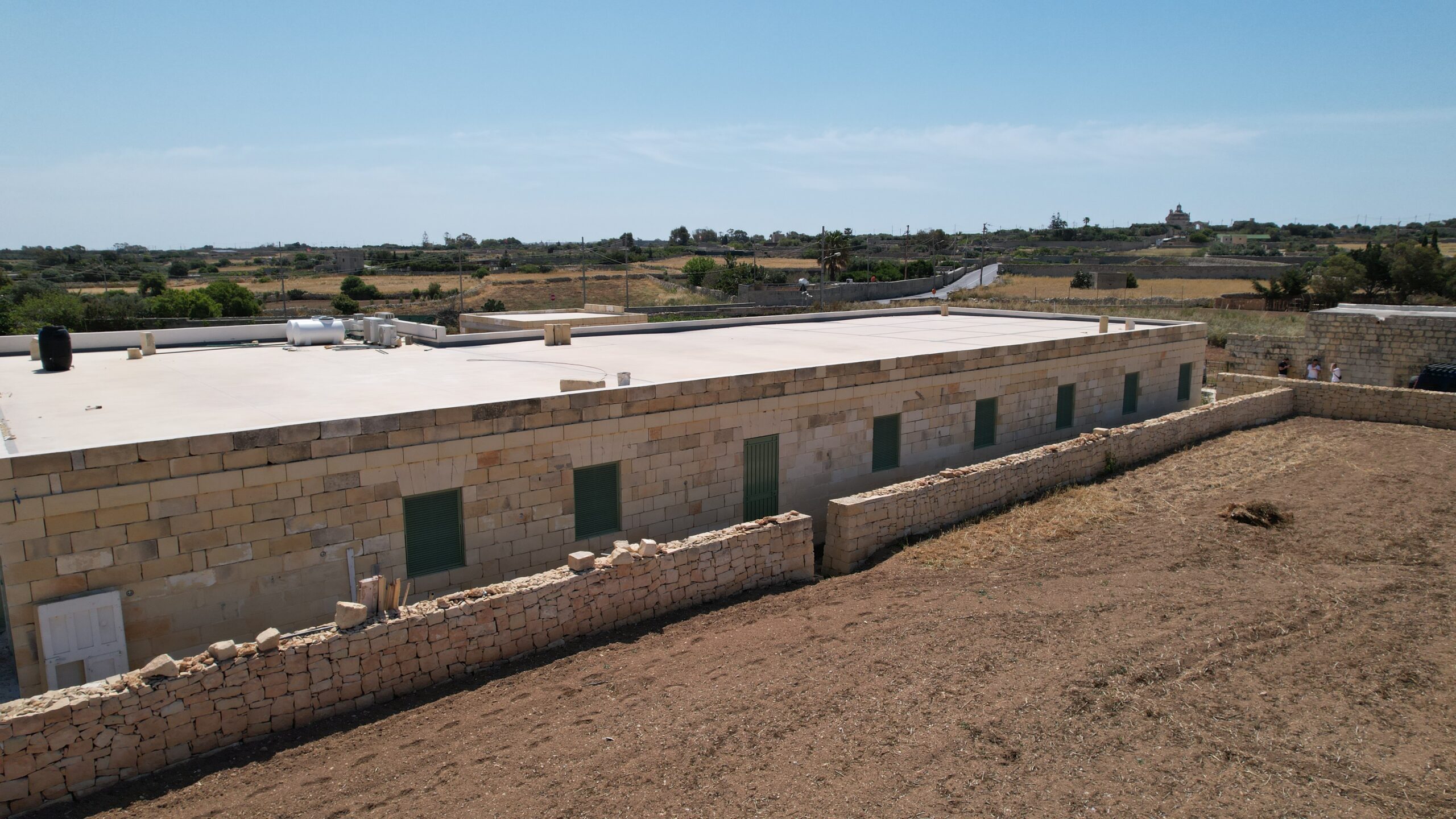 Rubble Wall Reconstruction