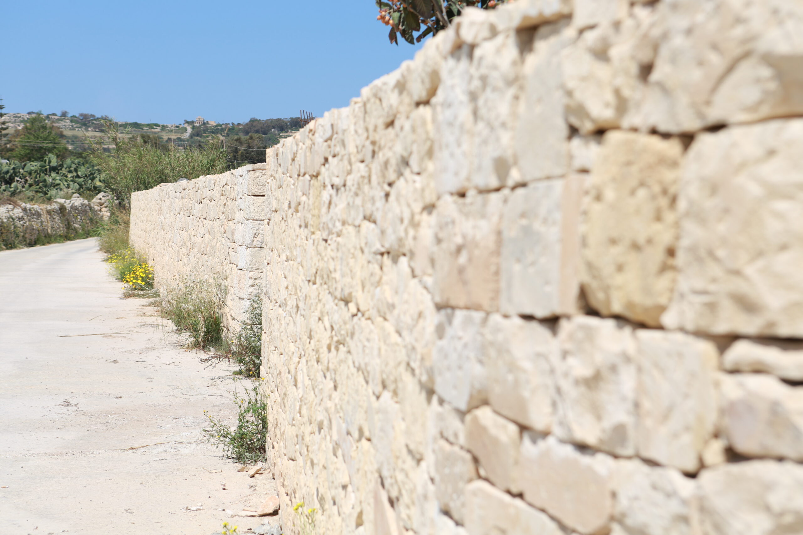 Rubble Wall Reconstruction